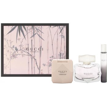 Gucci Bamboo EDP 75 ml + tělové mléko 100 ml + EDP 7,4 ml dárková sada