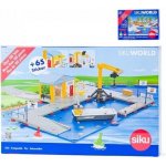 Siku World Nakládací přístav s molem a člunem – Zboží Dáma