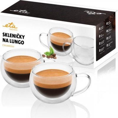 ETA Skleničky na lungo 5180 91010 2 x160 ml – Zboží Dáma