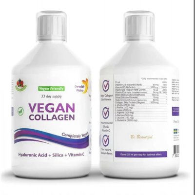 Swedish Nutra Vegan Collagen 5000 mg 500 ml – Hledejceny.cz