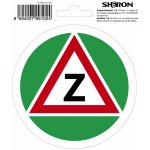 Sheron Samolepka na auto "Začátečník" o průměru 11 cm – Zboží Dáma