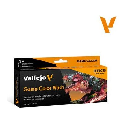 Vallejo Game Color 8 Color set Wash – Zboží Živě