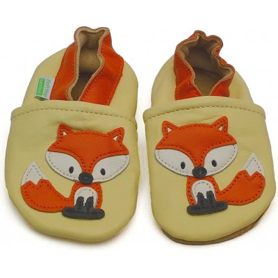 Hopi Hop kožené capáčky barefoot Liška – Zboží Mobilmania
