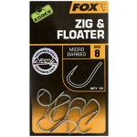 FOX EDGES HOOK ZIG & FLOATER Micro Barbed vel.8 10 ks – Zboží Mobilmania