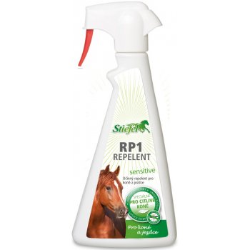 Stiefel Repelent RP1 Sensitive Sprej bez alkoholu pro koně s citlivou kůží s rozprašovačem 500 ml