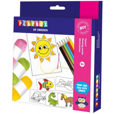 Playbox Sada omalovánek s vyšíváním – Hledejceny.cz