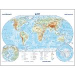 Svět - reliéf a povrch / státy a území - příruční mapa 1:85 000 000, 6. vydání – Hledejceny.cz