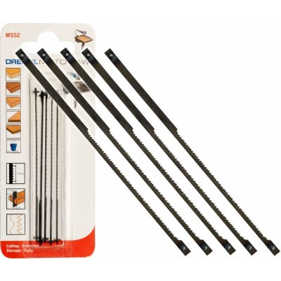 DREMEL pilový list Moto-Saw, jemný na dřevo, MS52, 5ks – Sleviste.cz