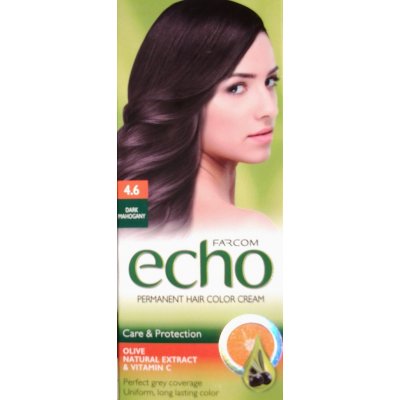 Echo barva na vlasy set 4,6