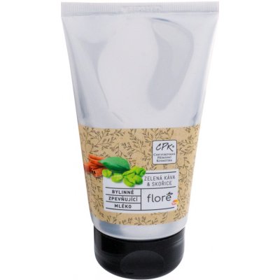 Floré bylinné zpevňující mléko zelená káva & skořice 150 ml – Zboží Dáma
