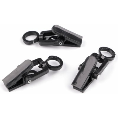 Prima-obchod Žabky na záclony plastové s háčkem, barva 3 černá – Zboží Dáma