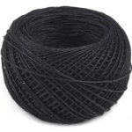 Nit lněná 50m - černá – Hledejceny.cz
