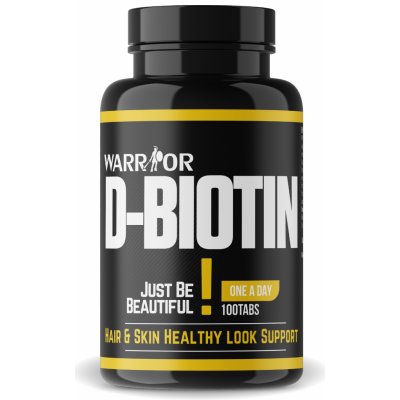 Warrior D Biotin 100 tablet – Hledejceny.cz