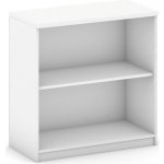 Mirelli, Kancelářský regál 800 x 400 x 800 mm, bílá – Hledejceny.cz