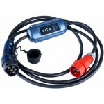 Akyga Napájecí stanice pro elektromobily CEE 5pin Type2 LCD 3-fáze 32A 22kW, 5m – Sleviste.cz