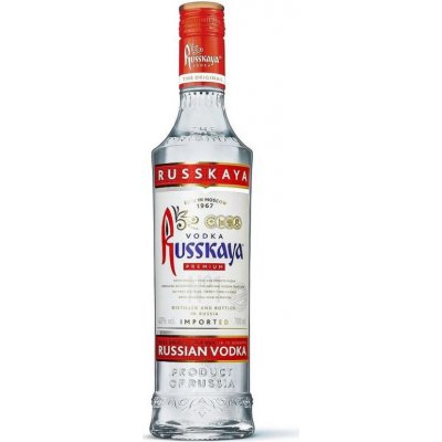 Russkaya Russian Vodka 40% 0,7 l (holá láhev) – Hledejceny.cz
