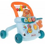 Majlo Toys Interaktivní chodítko Cartoon Car modré – Zboží Dáma