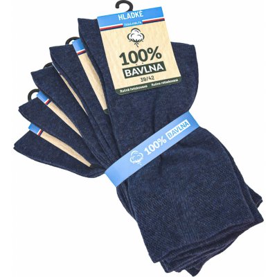 RS ponožky zdravotní 91009 klasické bez gumiček 5 párů riflově modré – Zboží Mobilmania