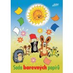Papír školní barevný mix10 listů A4 Bobo Krteček – Zbozi.Blesk.cz