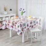 decoDoma Omyvatelný ubrus LEVANDULE 140x180 cm – Zboží Dáma