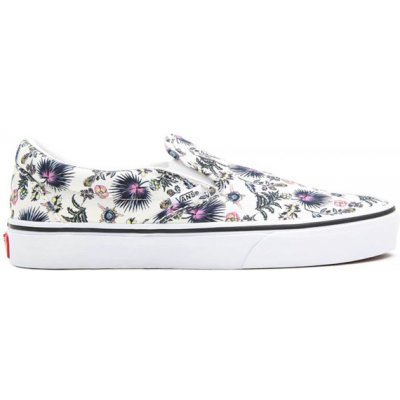 Vans classic slip-on Paradise Floral/True White/True White – Zboží Dáma