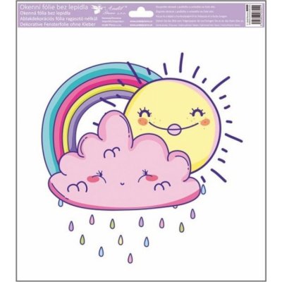 Přerov Dekorace okenní folie 33x33,5 cm, sluníčka / 6880 245327 – Hledejceny.cz