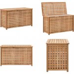 vidaXL Truhla na prádlo 77,5 x 37,5 x 46,5 masivní ořechové dřevo – Hledejceny.cz