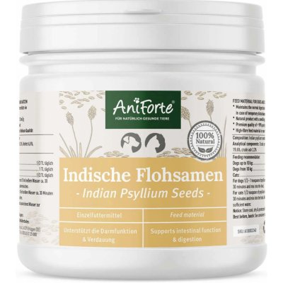 AniForte Indické psyllium Jitrocel indický pro psy a kočky 250 g – Zbozi.Blesk.cz