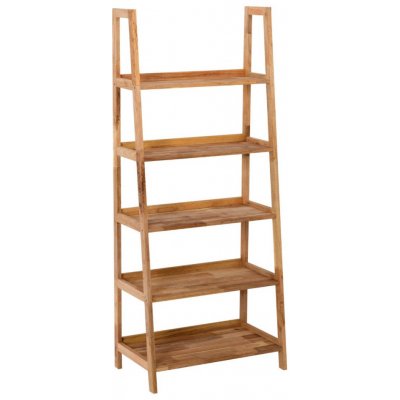 Regál Naturel Home 63x149x36,4 cm ořech mat HOMEPOL5 – Zboží Mobilmania