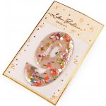 Prima-obchod Narozeninové samolepicí číslice s pohyblivými flitry, barva 9 béžová světlá 1 ks – Sleviste.cz