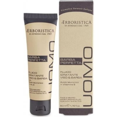Athena's Erboristica Uomo hydratační mléko na pleť a vousy 50 ml – Zboží Dáma