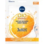 Nivea Q10 Plus C Anti-Wrinkle + Energy 10 minutová textilní pleťová maska 1 ks – Zboží Dáma