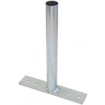 Držák stožáru jezdec - 50cm (s pásem) pouze spodní část, zinek Galva – Hledejceny.cz