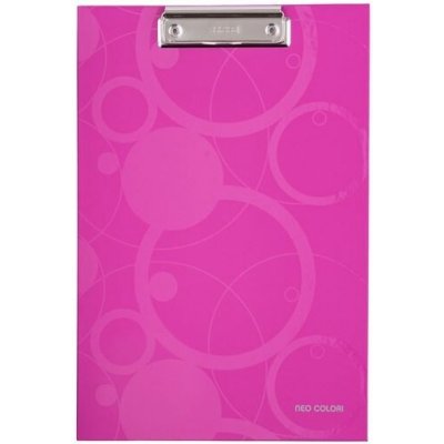 Neo Colori psací podložka s klipem A4 růžová – Sleviste.cz