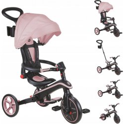 Globber EXPLORER TRIKE FOLDABLE 4in1 Růžová