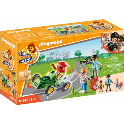 Playmobil 70919 Záchranná akce: Pomozte závodníkovy! – Zbozi.Blesk.cz