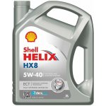Shell Helix HX8 ECT 5W-40 5 l – Hledejceny.cz