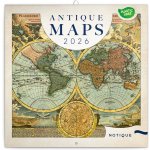Nástěnný poznámkový Staré mapy 2026 – Zbozi.Blesk.cz