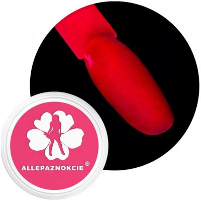 Allepaznokcie neónový pigment ružový 09 – Hledejceny.cz