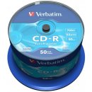 Verbatim CD-R 700MB 52x, AZO, spindle, 50ks (43351)
