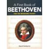 Noty a zpěvník A First Book od Ludwig van Beethoven jednoduchá úprava pro klavír