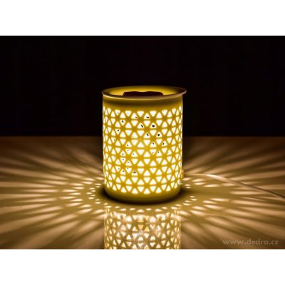 Dedra aroma lampa keramická 10 cm bílá – Zbozi.Blesk.cz