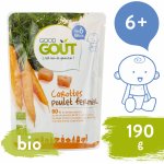 Good Gout Bio Mrkev s farmářským kuřátkem 190 g – Zboží Mobilmania