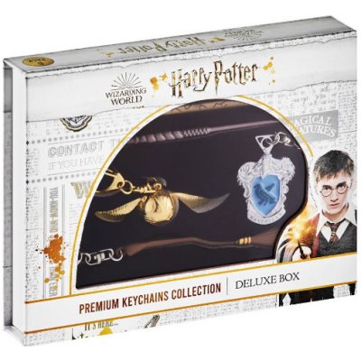 Přívěsek na klíče Harry Potter Premium Keychains Collection Deluxe Box 6 pack