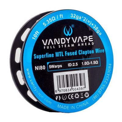 Vandy Vape Simple EX Superfine MTL Fused Clapton Ni80 – Hledejceny.cz