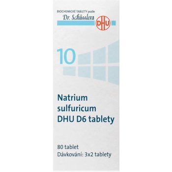 NATRIUM SULFURICUM DHU POR D5-D30 TBL NOB 80