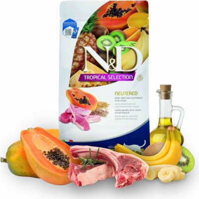 N&D TROPICAL SELECTION CAT Lamb Neutered 5 kg – Hledejceny.cz