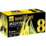 Wellion Medfine jehly inz.pera 0,30 x 8 mm 30G 100 ks – Zboží Dáma