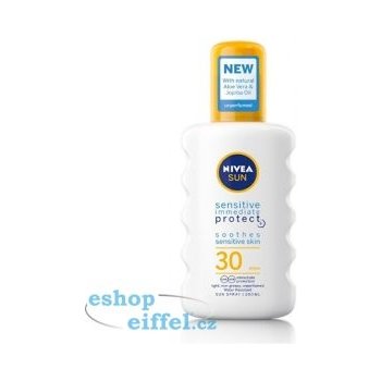 Nivea Sun Pure & Sensitive spray SPF30 200 ml