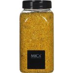 Dekorační granulát v dóze, Mica, 650 ml, žlutý – Zboží Dáma